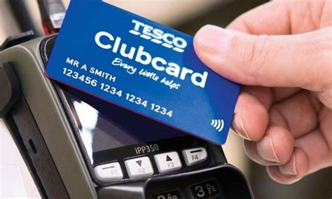 tesco clubcard on phone